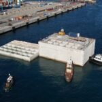Cellular caissons: prefabrication, flotation, towing and placement...