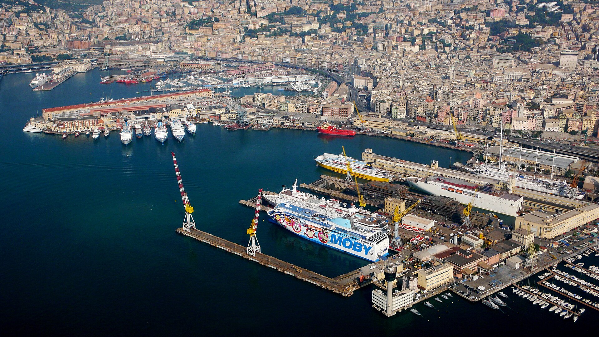 Genoa sub-port tunnel: two bored tubes beneath the harbor