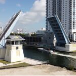 Miami, SW 1st Street bascule bridge: foundations and movable structure...