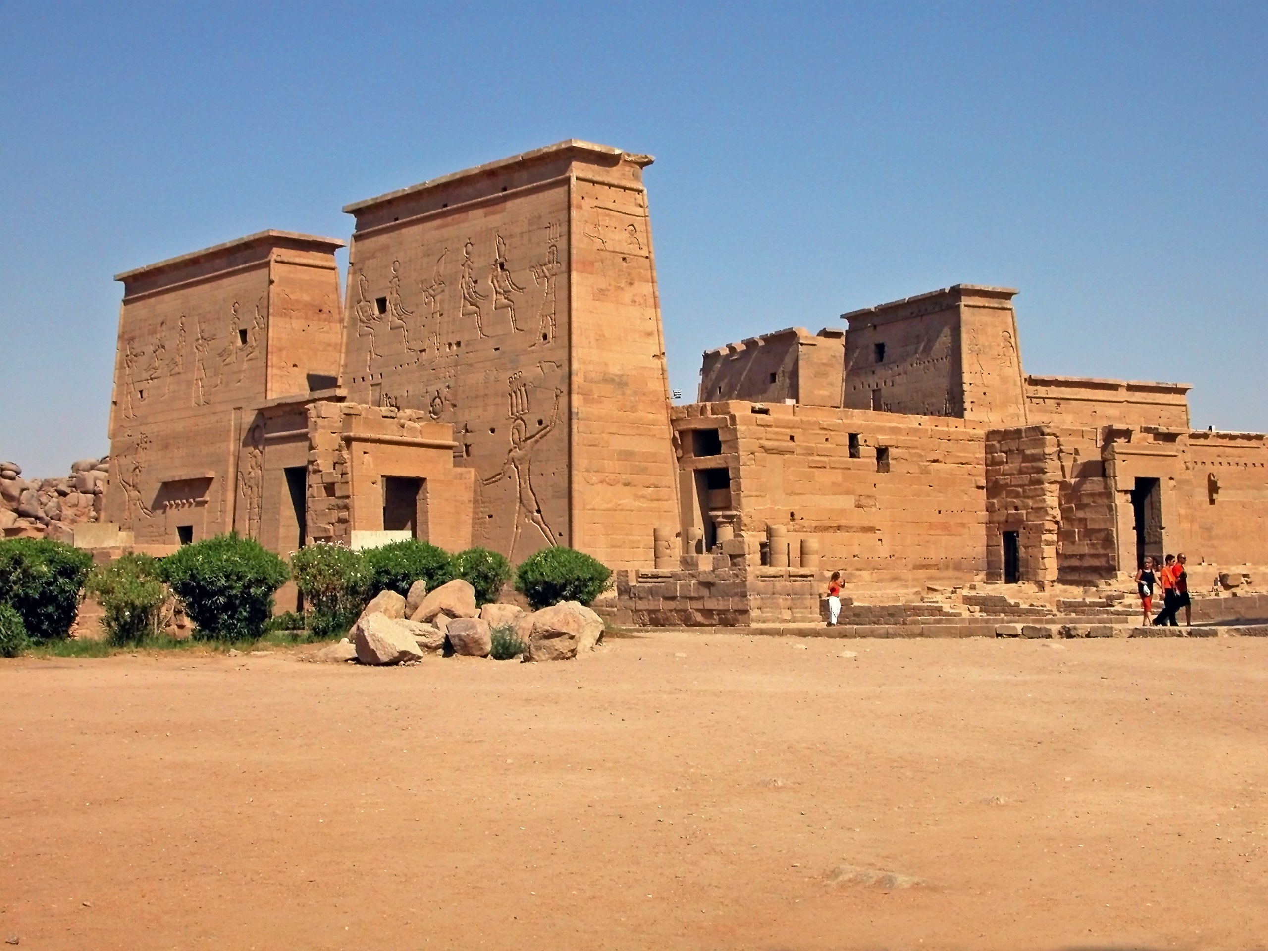 The rescue of the Philae temples: 40,000 blocks rebuilt on Agilkia
